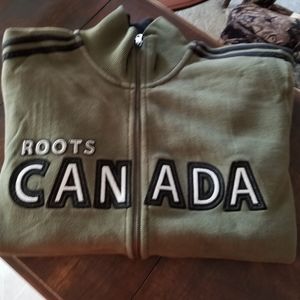 Roots Canada Zippered Sweatshirt